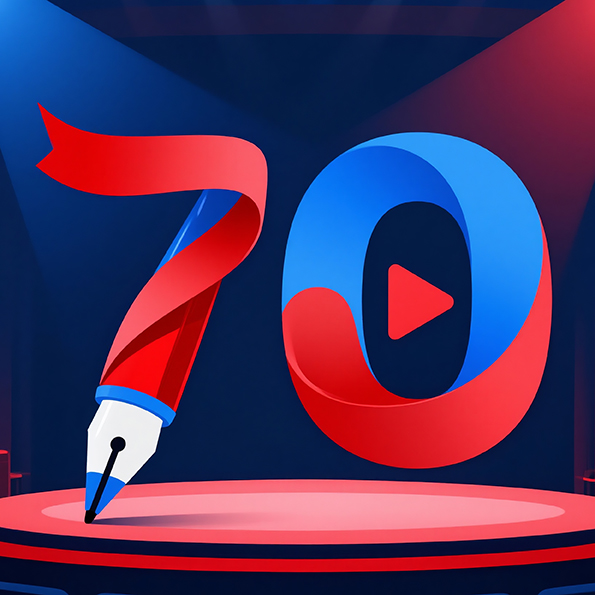 李川平面设计《指尖70年》